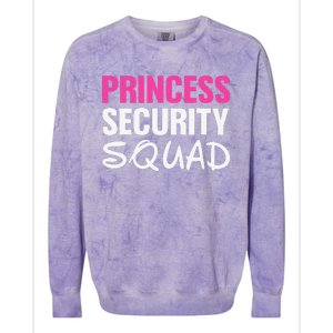 Halloween Princess Security Squad Colorblast Crewneck Sweatshirt