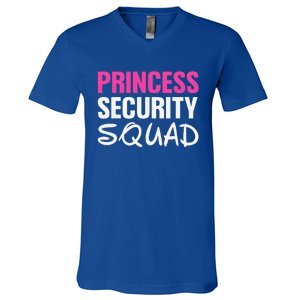 Halloween Princess Security Squad V-Neck T-Shirt