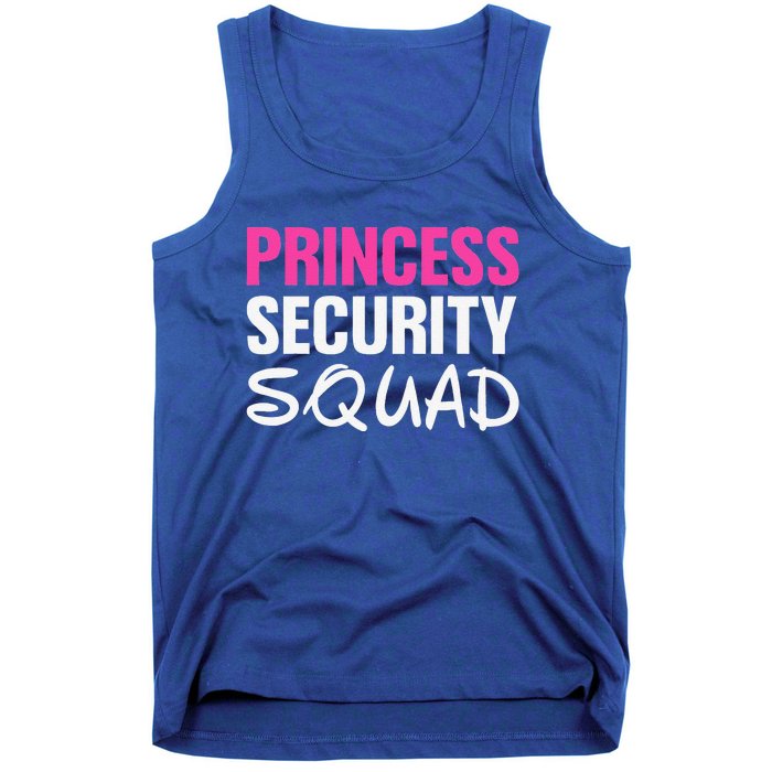 Halloween Princess Security Squad Tank Top