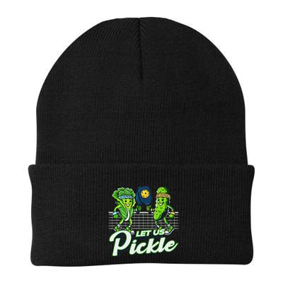Hilarious Pickleball Swag Featuring Lettuce Pickle Players Beanie