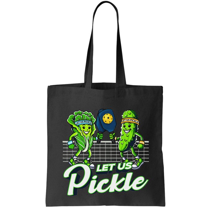 Hilarious Pickleball Swag Featuring Lettuce Pickle Players Bag