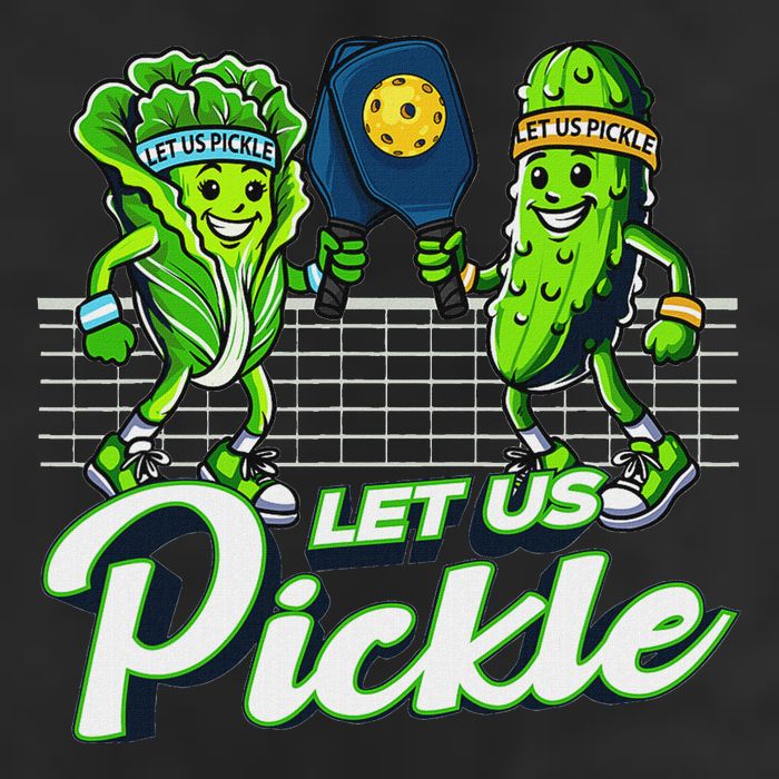 Hilarious Pickleball Swag Featuring Lettuce Pickle Players Hat