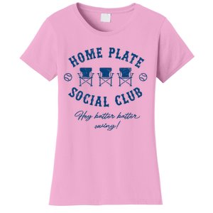 Home Plate Social Club Hey Batter Batter Swing Women's T-Shirt