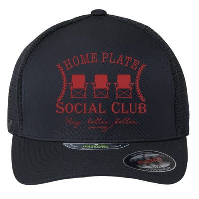 Home Plate Social Club Flexfit Unipanel Trucker Cap