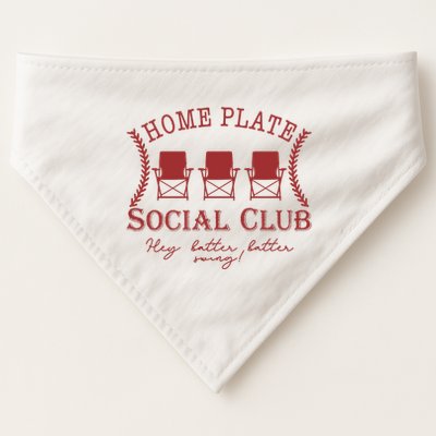 Home Plate Social Club USA-Made Doggie Bandana