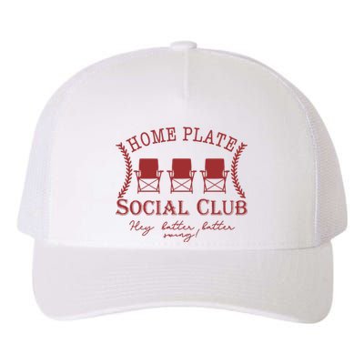 Home Plate Social Club Yupoong Adult 5-Panel Trucker Hat