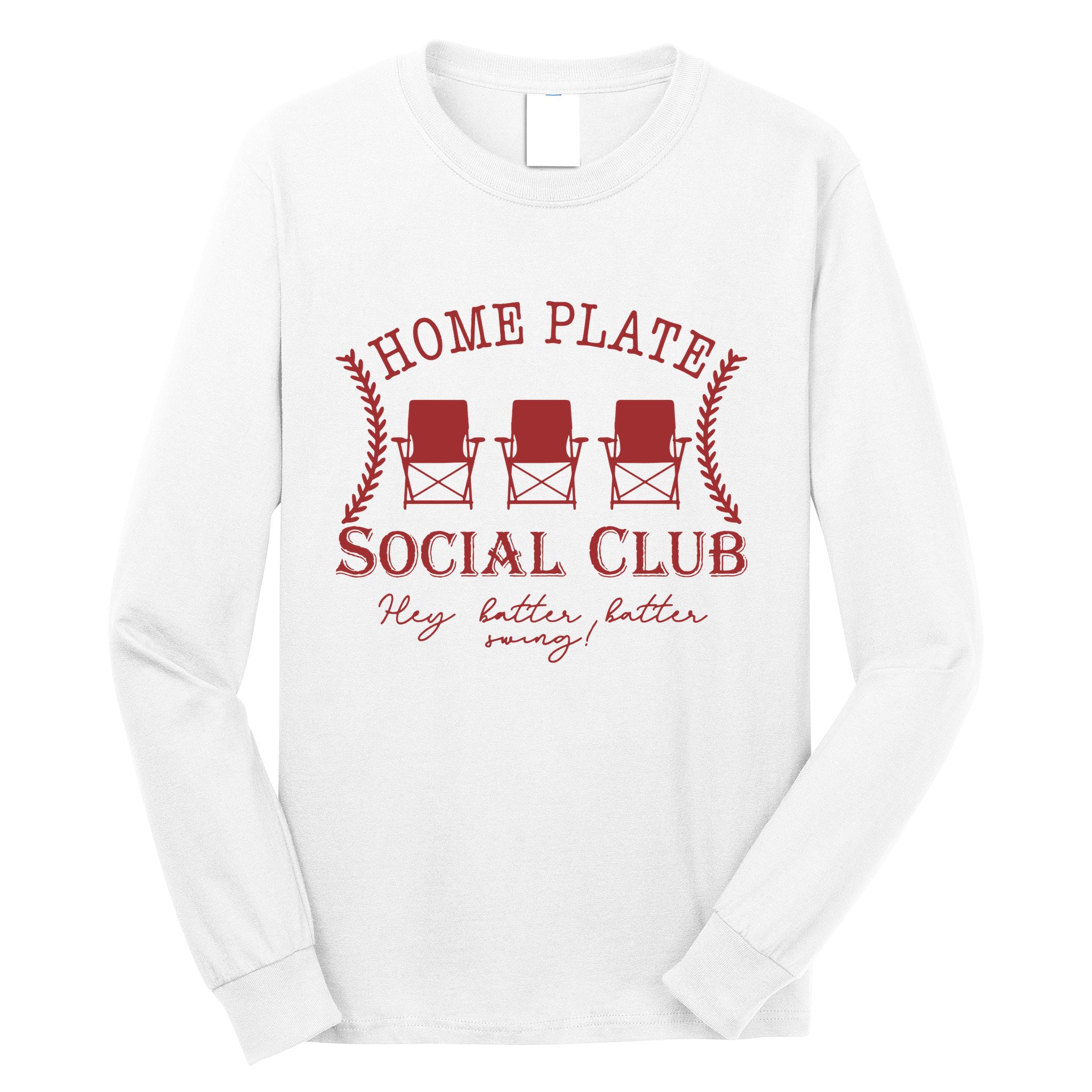 Home Plate Social Club Long Sleeve Shirt