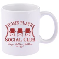 Home Plate Social Club 11oz C Handle Ceramic Mug