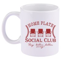 Home Plate Social Club 11oz C Handle Ceramic Mug