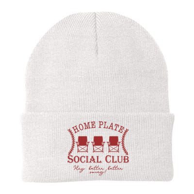 Home Plate Social Club Knit Cap Winter Beanie