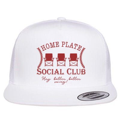 Home Plate Social Club Flat Bill Trucker Hat