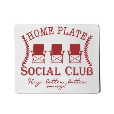 Home Plate Social Club Mousepad