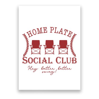 Home Plate Social Club Poster