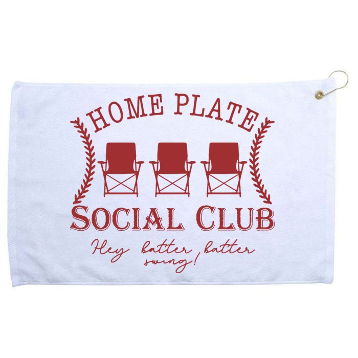 Home Plate Social Club Grommeted Golf Towel