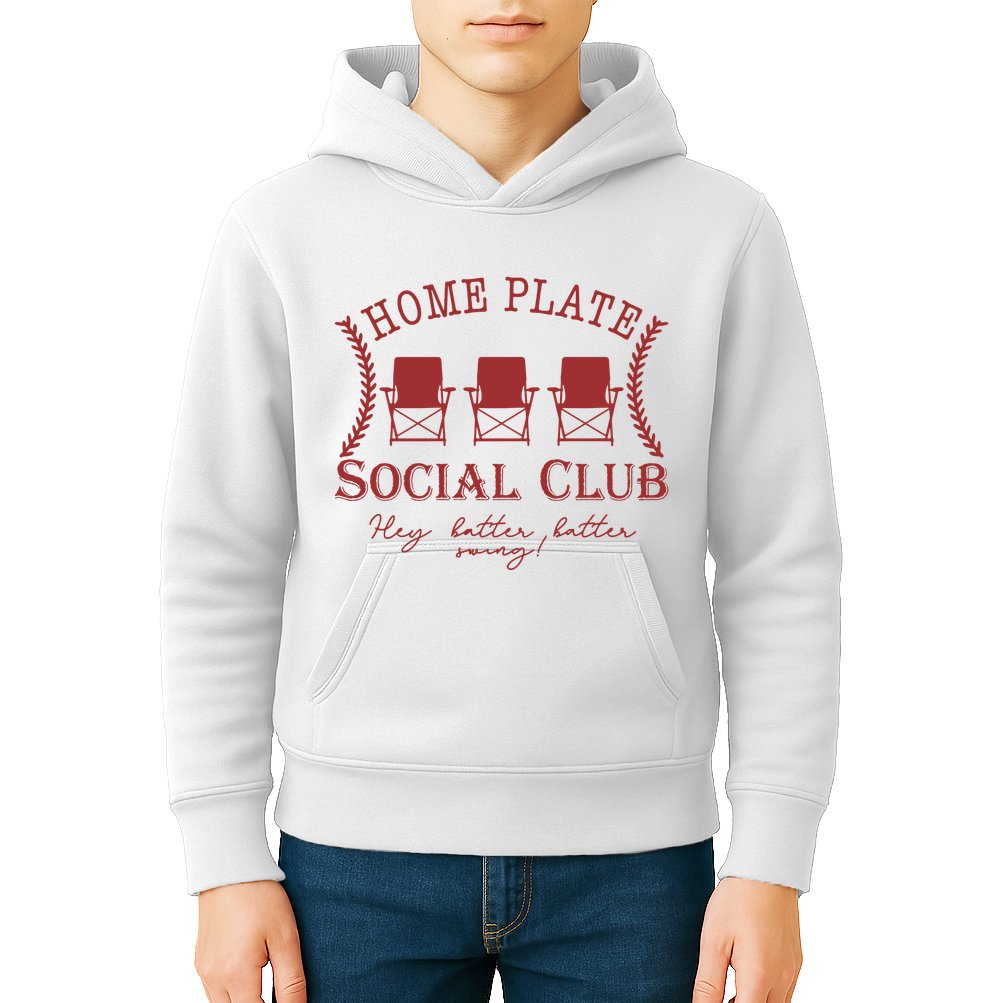 Home Plate Social Club Kids Hoodie