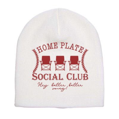 Home Plate Social Club Short Acrylic Beanie