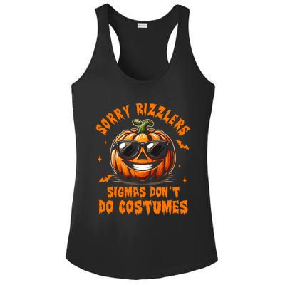 Halloween Pumpkin Spooky Vibes Sigmas DonT Do Costumes Gift Ladies PosiCharge Competitor Racerback Tank