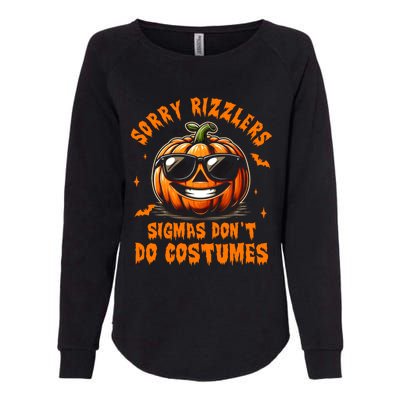 Halloween Pumpkin Spooky Vibes Sigmas DonT Do Costumes Gift Womens California Wash Sweatshirt