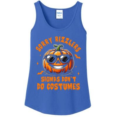 Halloween Pumpkin Spooky Vibes Sigmas DonT Do Costumes Gift Ladies Essential Tank