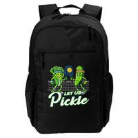 Hilarious Pickleball Swag Featuring Lettuce Pickle Players Backpack