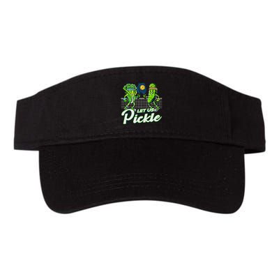 Hilarious Pickleball Swag Featuring Lettuce Pickle Players Visor