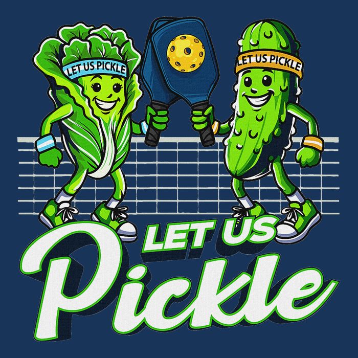 Hilarious Pickleball Swag Featuring Lettuce Pickle Players Infant Baby Jersey Bodysuit