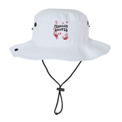 Horror Problem Solved Halloween Legacy Cool Fit Booney Bucket Hat