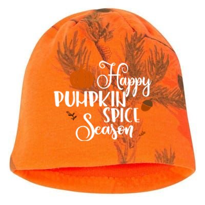 Happy Pumpkin Spice Season Kati - Camo Knit Beanie