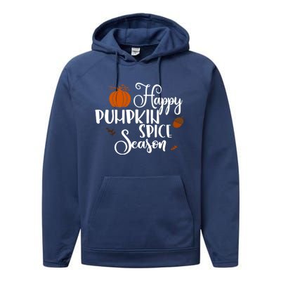 Happy Pumpkin Spice Season Performance Fleece Hoodie