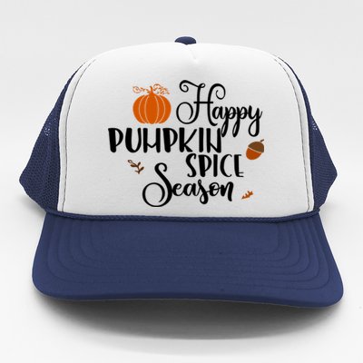 Happy Pumpkin Spice Season Trucker Hat