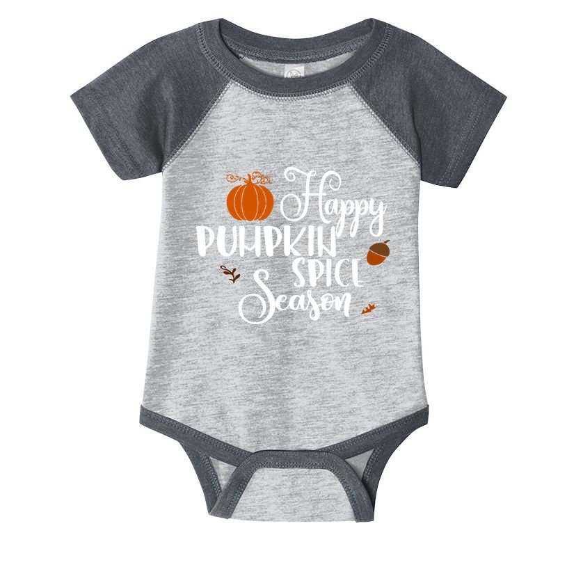 Happy Pumpkin Spice Season Infant Baby Jersey Bodysuit