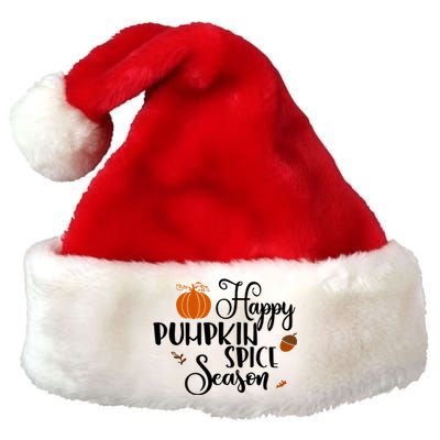 Happy Pumpkin Spice Season Premium Christmas Santa Hat