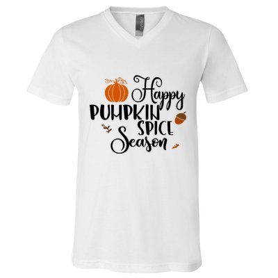 Happy Pumpkin Spice Season V-Neck T-Shirt