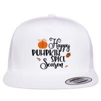 Happy Pumpkin Spice Season Flat Bill Trucker Hat