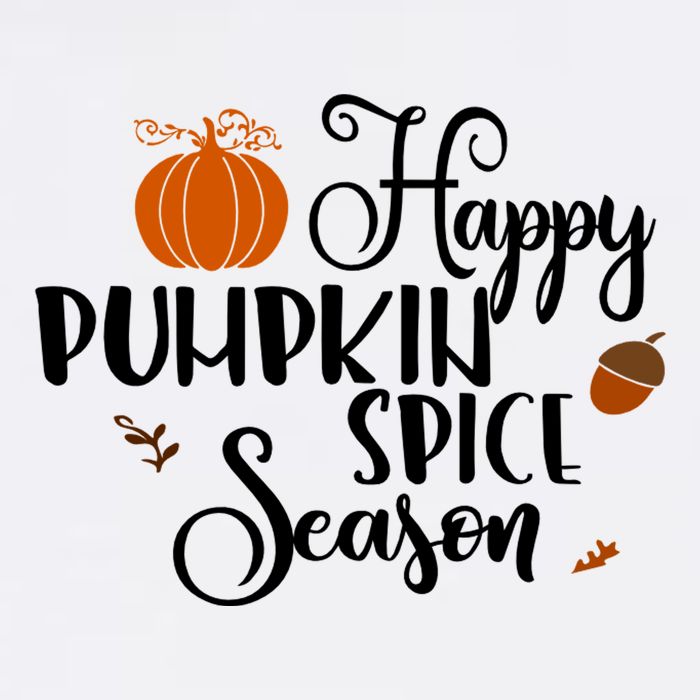 Happy Pumpkin Spice Season Flat Bill Trucker Hat