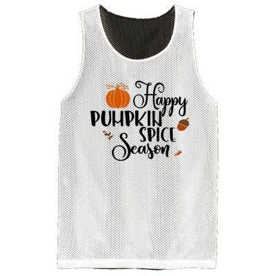 Happy Pumpkin Spice Season Mesh Reversible Basketball Jersey Tank