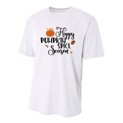 Happy Pumpkin Spice Season Youth Performance Sprint T-Shirt