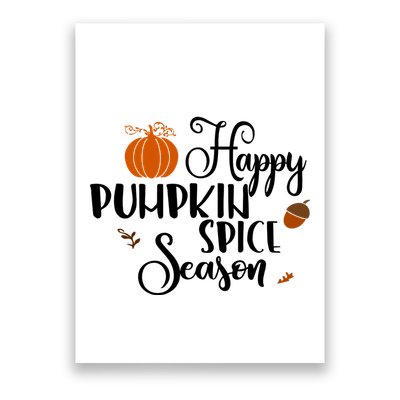 Happy Pumpkin Spice Season Poster