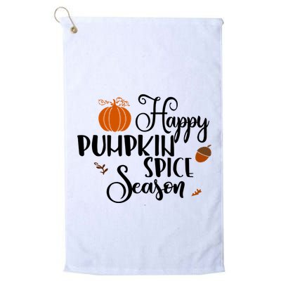 Happy Pumpkin Spice Season Golf Towel