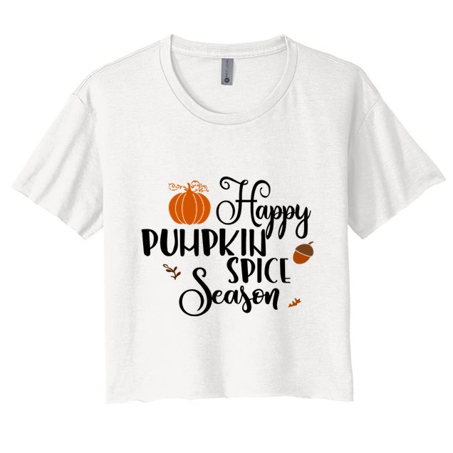 Happy Pumpkin Spice Season Crop Top