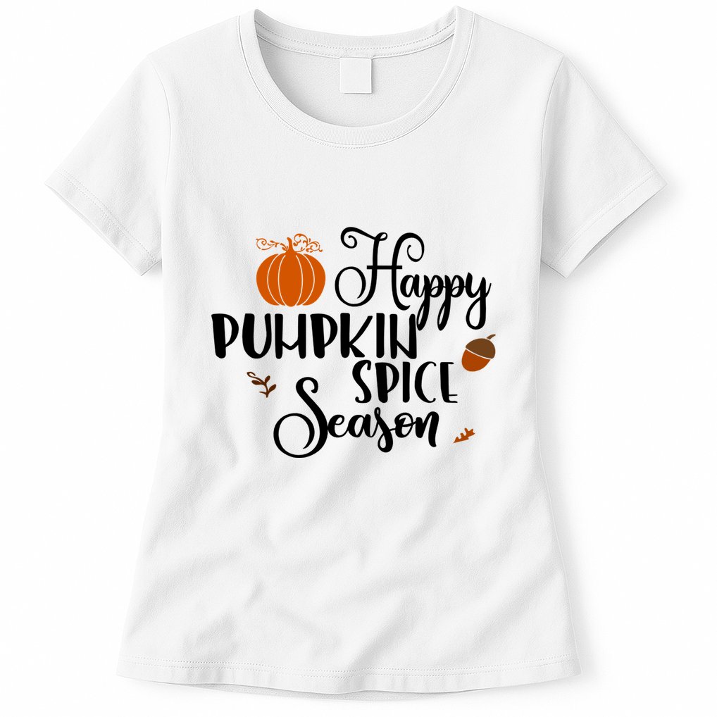 Happy Pumpkin Spice Season Womens T-Shirt
