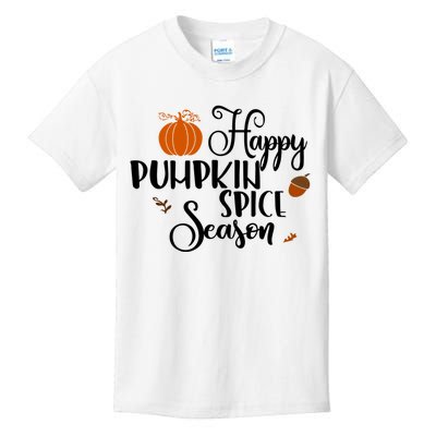 Happy Pumpkin Spice Season Kids T-Shirt