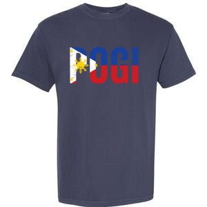 Hilarious Pogi Statement In Philippine Flag Garment-Dyed Heavyweight T-Shirt