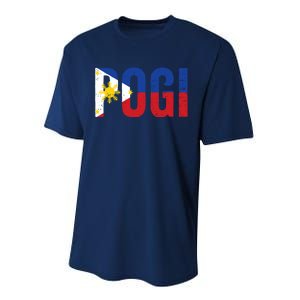 Hilarious Pogi Statement In Philippine Flag Performance Sprint T-Shirt