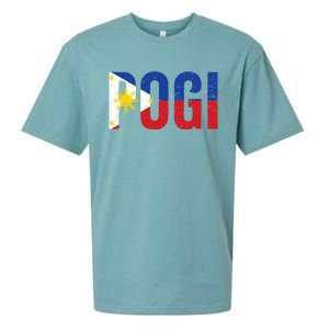 Hilarious Pogi Statement In Philippine Flag Sueded Cloud Jersey T-Shirt