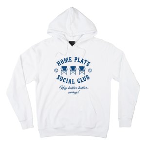 Home Plate Social Club Hey Batter Batter Swing Baseball Hoodie