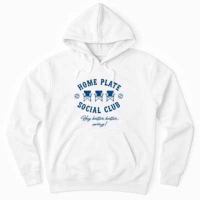 Home Plate Social Club Hey Batter Batter Swing Baseball Hoodie