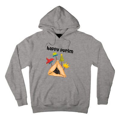 Happy Purim Tu Bishvat Hamantaschen Tall Hoodie