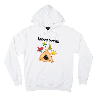 Happy Purim Tu Bishvat Hamantaschen Hoodie