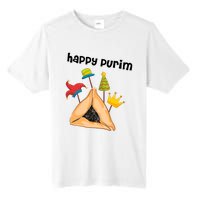 Happy Purim Tu Bishvat Hamantaschen Tall Fusion ChromaSoft Performance T-Shirt